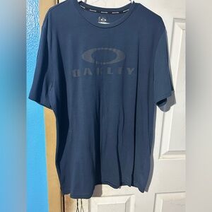Oakley Men's Dark Blue Short Sleeve Tee